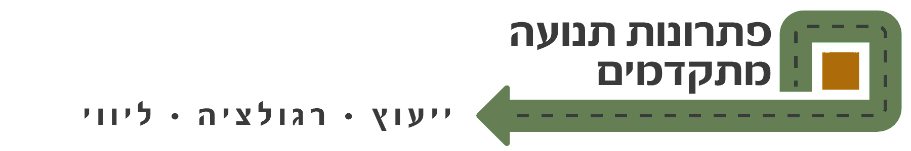 רוני לוינגר פתרונות תנועה מתקדמים לייעוץ חייגו 050-6275723